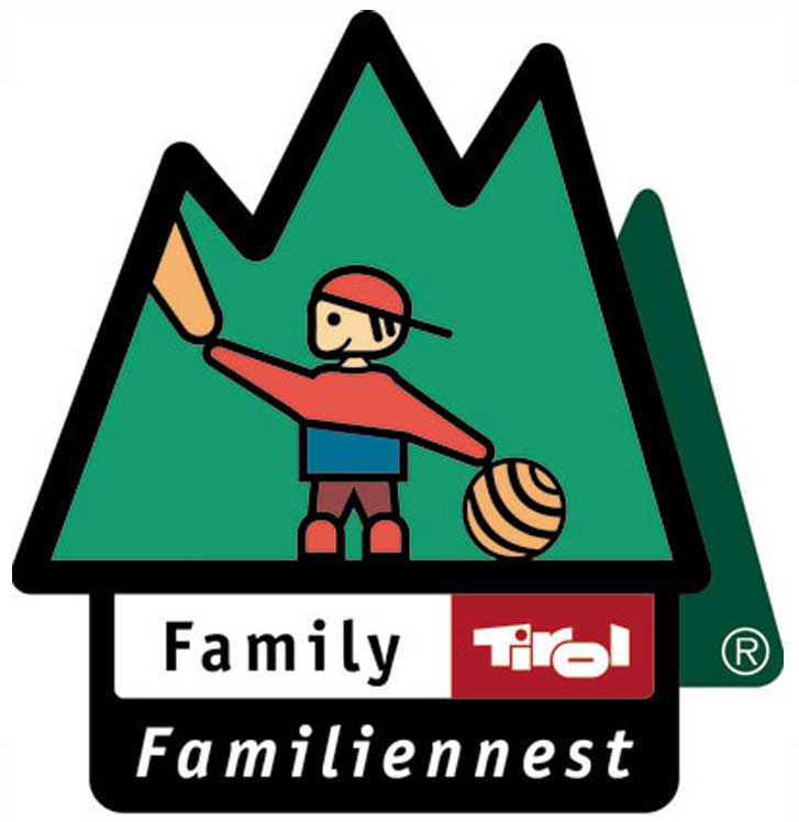 Wir sind Mitglied bei den Tiroler Familiennestern und ausgezeichnet mit dem Qualitätssiegelel